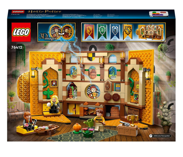 LEGO Harry Potter™ 76412 Flaga Hufflepuffu™ - 1091328 - zdjęcie 8